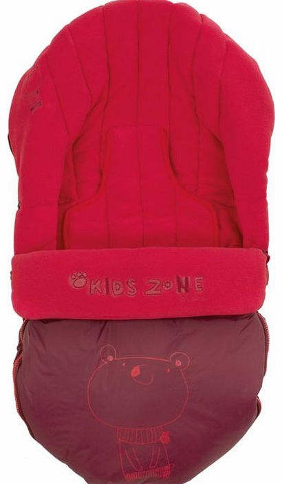 Moom Car Seat Footmuff Red 2014