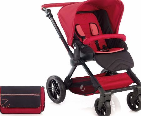 Jane Muum Pushchair Scarlet