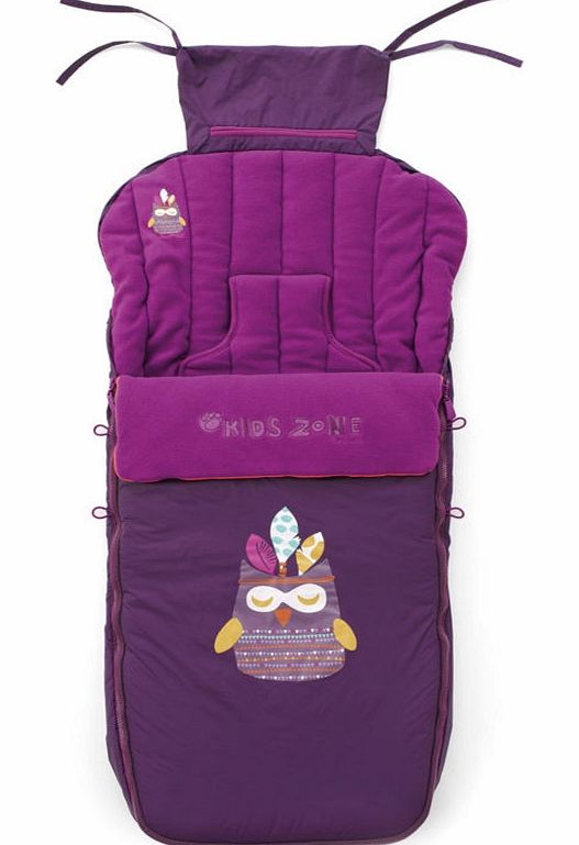 Jane Nest Plus Luxury Footmuff Lilac 2014