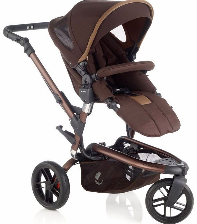 Trider 3 Wheel Pushchair Coffee 2014