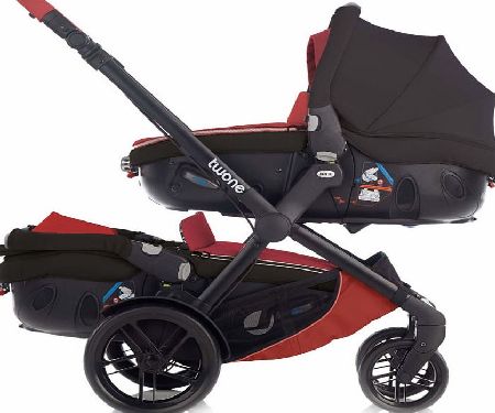 Jane Twone Twin Matrix Travel System Scarlet