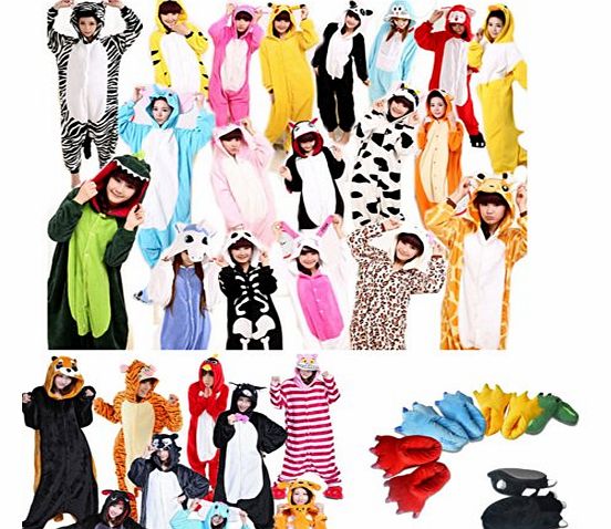 New Kigurumi Pajamas Anime Cosplay Costume unisex Adult Onesie Dress (M, Totoro)