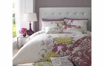 Janet Reger Zebina Bedding Mauve Bedding Set King