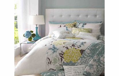 Janet Reger Zebina Bedding Teal Bedding Set King