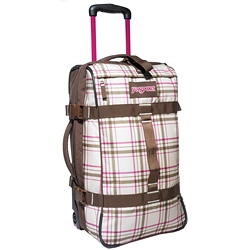 JanSport Footlocker 19` Wheeled Duffle Shell Tan