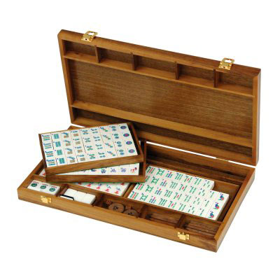 Black American Walnut Mah Jongg Set (55340 -