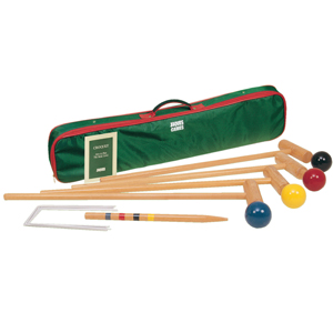 Jaques Junior Playmate Croquet Set Game for Four