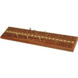 Mahogany Cribbage Board