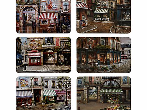 Jason Village Square Placemats, Set of 6