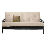 Dark Wooden Futon, Natural