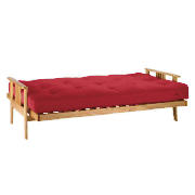 Wooden Futon, Red