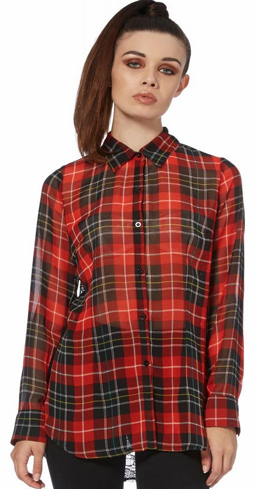 Tartan Skull Shirt TPA1679