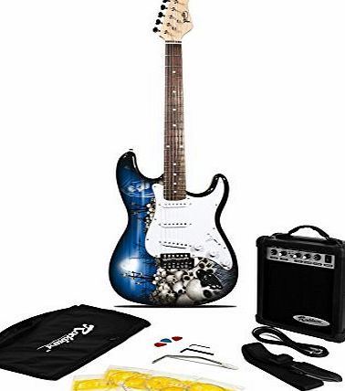 Jaxvile Jaxville Reaper ST Style Electric Guitar Pack