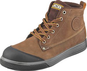 JCB, 1228[^]8706G 4CX Safety Trainer Boots Brown Size 7 8706G