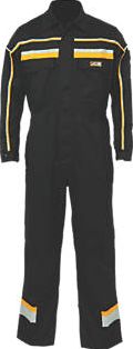 JCB, 1228[^]2841F Hollington Coverall Black X Large 46-48``