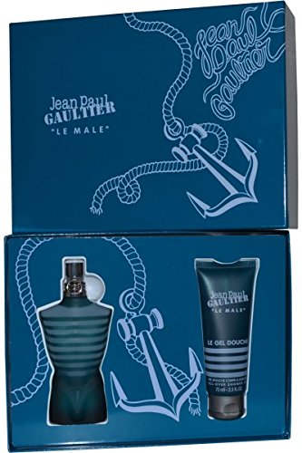 Gaultier Le Male Eau De Toilette Spray 75ml+ All Over Shower Gel 75ml