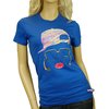 Jeepney Womens True School T-Shirt (Royal)