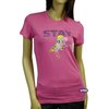 Womens Stay Fly Tee (Fuschia)