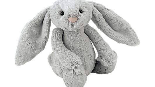 Jellycat Bashful Bunny, Small, Silver