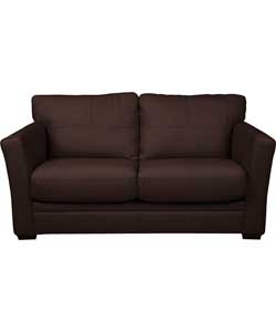 Jennifer Leather Sofa Bed - Chocolate