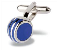 Jermyn Shirts 063/B Blue Angles Ball Cufflinks