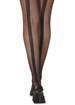 Herringbone backseam tights