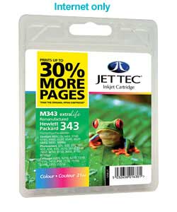 Tec HP343 Remanufactured Colour Cartridge