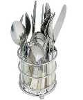 JET TERN CO LTD 16 Piece Maison Cutlery Set and Caddy