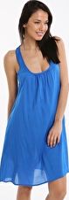 Jets, 1295[^]277039 Adorn Short Scoop Neck Dress - Skydiver