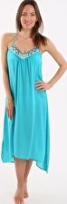 Jets, 1295[^]244568 Elevate Gathered V Neck Maxi - Jewel