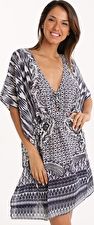 Jets, 1295[^]230478 Impulse V Neck Kaftan - Ink