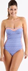 Jets, 1295[^]197083 Symmetry Infinity Bandeau One Piece - Oceanic