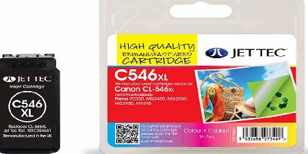 JetTec---Ink-Cartridge Canon CL-546 XL Colour Remanufactured Ink