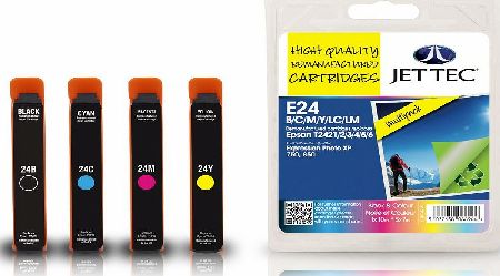 JetTec---Ink-Cartridge Epson T2421/2/3/4/5/6 Multipack Remanufactured