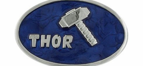 JewelM New Series Marvel Comics Thor Logo 3-D Belt Buckle