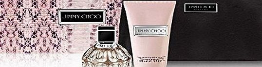 Jimmy Choo Woman Eau De Toilette 60ml Spray and 100ml Body Lotion with Bag Gift Set