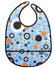 JJ Cole Collections Bib Blue Bubbles