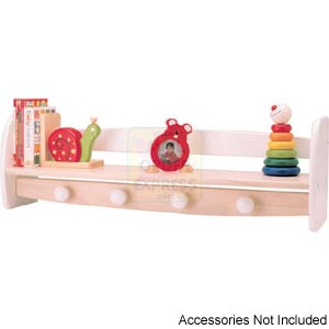 John Crane Ltd PINTOY White Wall Shelf