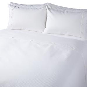 Algarve Duvet Cover- White- Double