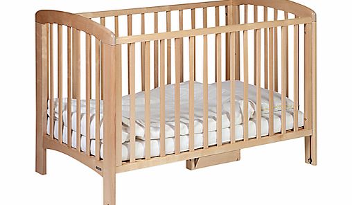 Anna Drop-Side Cot, Natural