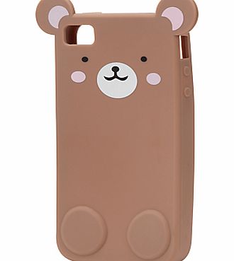 John Lewis Bear Phone Case, Brown