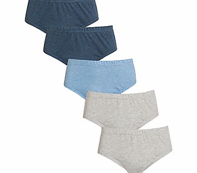 John Lewis Boy Briefs, Pack of 5, Multi