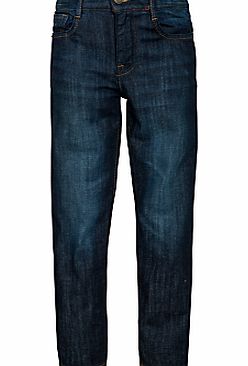 John Lewis Boy Skinny Fit Denim Jeans, Dark Blue