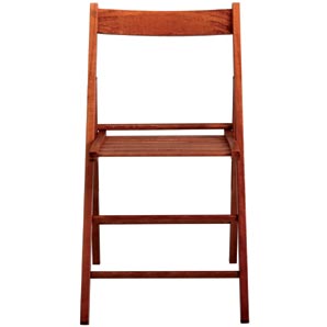 Buiani Folding Chair, Beech