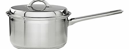 John Lewis Classic II Lidded Saucepan with