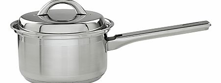 John Lewis Classic II Lidded Saucepans