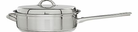 John Lewis Classic II Saute Pan and Lid, Dia.24cm