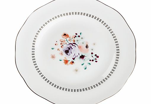 John Lewis Country Parlour Floral Tea Plate, Multi