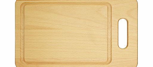 John Lewis FSC Beech Chopping Board with Cutout