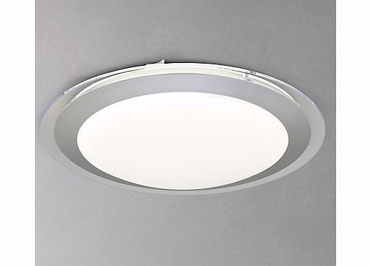 John Lewis Halo Plain Flush Ceiling Light